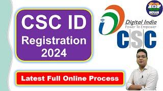 CSC Registration 2024 | CSC id kaise banaye | csc center online registration | csc id kaise milegi