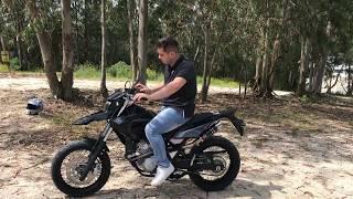 First Ride Yamaha Wr125x with BlackWidow Exhaust