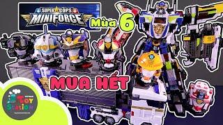 Mua hết Miniforce mùa 6, đầu robot biến hình siêu cuốn, siêu đẹp ToyStation 879