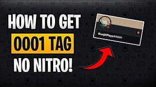How to Get 0001 DISCORD TAG (Without Nitro) *Updated 2023*