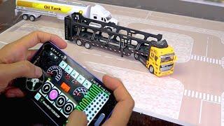 Complete covert 1:64 Diecast transport truck to Bluetooth rc | The H Lab