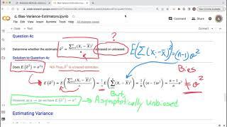 Analyzing the Bias of Estimators for Variance