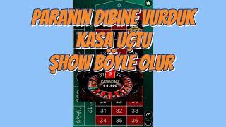 RULET | 1 DAKİKA YETTİ KASAYI UÇURDUM ŞHOW BUDUR ! #rulet #casino