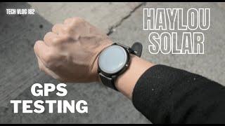 [HD] HAYLOU SOLAR LS05 SMART WATCH GPS TESTING - PROS AND CONS