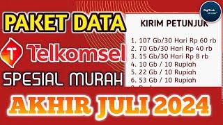 INTERNET MURAH TELKOMSEL AKHIR JULI 2024 | KODE DIAL TELKOMSEL TERBARU