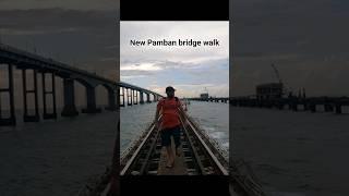 Rameswaram bridge walking #shorts #ytshorts