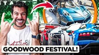 O EVENTO DE CARRO MAIS F0D@ DO MUNDO! GOODWOOD FESTIVAL INGLATERRA ft. Bruno Senna e VHD