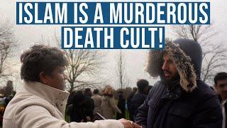 "Islam is Primitive Human Nature" Admits Defensive Muslim | Arul Velusamy | Speakers' Corner