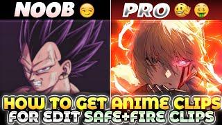 How To Download Anime Clips For Editing