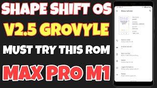 ShapeShift Os 2.5 GROVYLE android 11 rom for asus zenfone max pro m1 | MUST TRY THIS Newtechlearners