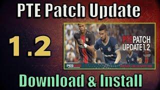 PES 2019 PTE Patch 1.2 Update | install on PC