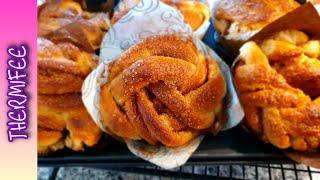 Cinnamon Buns / Zimtknoten | Thermomix® TM6 | Thermifee®