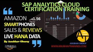 SAP Analytics Cloud Tutorial with LIVE Data Connections | Analytics Cloud Live Training | HANA Data