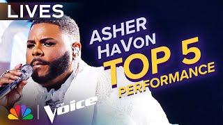 Asher HaVon Performs "Last Dance" by Donna Summer | The Voice Finale | NBC