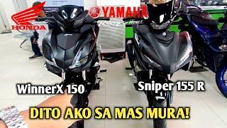 MAS MURA DITO!  Honda WinnerX150 , Yamaha sniper155 , 2024 Price update , Quick Review