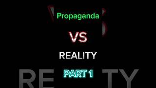 Propaganda vs Reality part 1 #countries #flag #geography #country