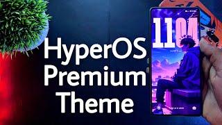 Xiaomi HyperOS Premium Theme For Any Xiaomi Devices | New HyperOS Lock Screen | #hyperos