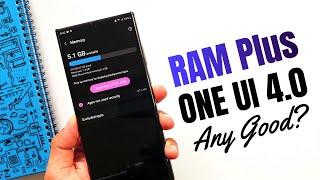 RAM Plus - Virtual Memory feature on One UI 4.0 - Is it needed?