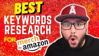 How To choose the best keywords for Merch By Amazon l Tips and Tricks