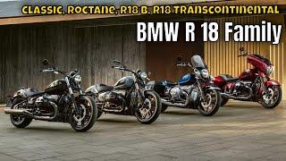 2025 BMW R 18 Family: Classic, Roctane, R18 B, R18 Transcontinental | alle Details