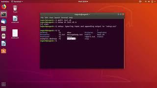 Working of nohup command in linux shell |nohup command | Linux Shell