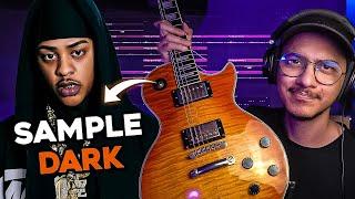 Como eu faço SAMPLES de TRAP DARK na GUITARRA!  (TZ da Coronel, Veigh)