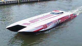 Getting LOUD in the Wet Pits!  Xinsurance Great Lakes Grand Prix Powerboats