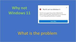 Why Not Windows 11