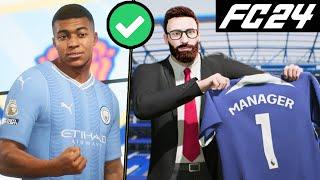 9 Things You SHOULD DO When You Start FC 24 Career Mode 