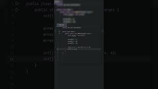 МАССИВЫ в JAVA за 60 СЕКУНД #java #shorts #массив #программирование #javaprogramming