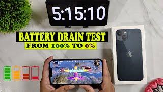 iphone 13 battery drain  test
