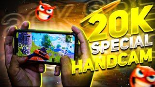 20k Special  | Thumb + Gyroscope Handcam  | PUBG MOBILE | Akki2op Gaming |