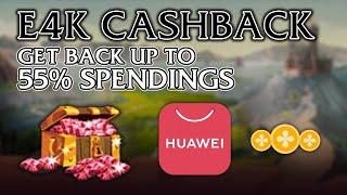 E4K CASHBACK - Save Up To 55% Money With Huawei Points (Empire: Four Kingdoms)