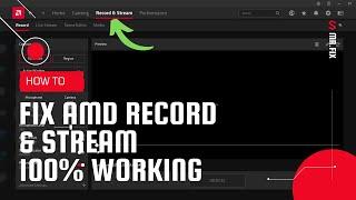 How to Fix Amd Stream & Record  | Fix Amd stream & record Not available 