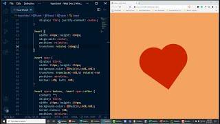 Create a CSS Heart for Valentines Day