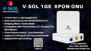 V-SOL 1GE xPON DUAL MODE ONU