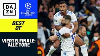 Viertelfinale 2021/22: Alle Tore | UEFA Champions League | DAZN