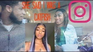 SHE SAID I CATFISHED HER?!!..... Instagram blind date!!