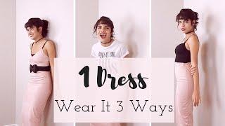 Larme Kei Lookbook - 3 Ways to Wear 1 Dress | My Petite PenGal