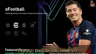 PES 2021 New English Commentary Callname V17 Smoke Patch 21.4.5 | Teguh Tanker