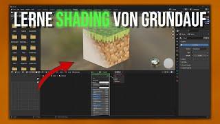 Blender |  Die Gundlagen | Shading | Deutsch German | Blender Beginner Tutorial