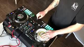 Rane ONE Dj Controller w/ Jesse Dean tonearms.  Skratch Gods & Dj Flux Workshop 2/2022