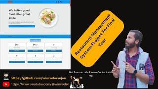 Restaurant Management System|final year project computer science|final year project for cse students