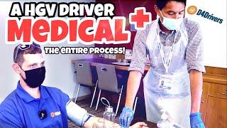 See What Happens At A HGV Driver Medical! In The Examination Room With My Brother Lee - D4 Drivers