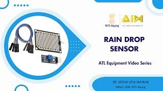 What is a Rain Drop Sensor || ATL Lab Equipment Series