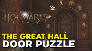 Hogwarts Legacy The Great Hall Puzzle Door Solution