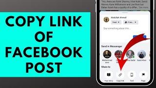 How to Copy Post Link on Facebook (2023)