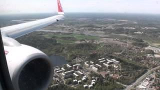 Welcome to Finland!!!  Awesome HD 737 Landing at Helsinki Vantaa!!!