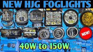 New HJG Foglights  | 40W to 150W | HJG Foglights,LED Bulb,Headlights | #hjg #foglights #topbikes