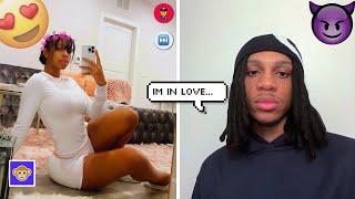 SHE LEFT HER BOYFRIEND FOR ME?   (MONKEY APP)